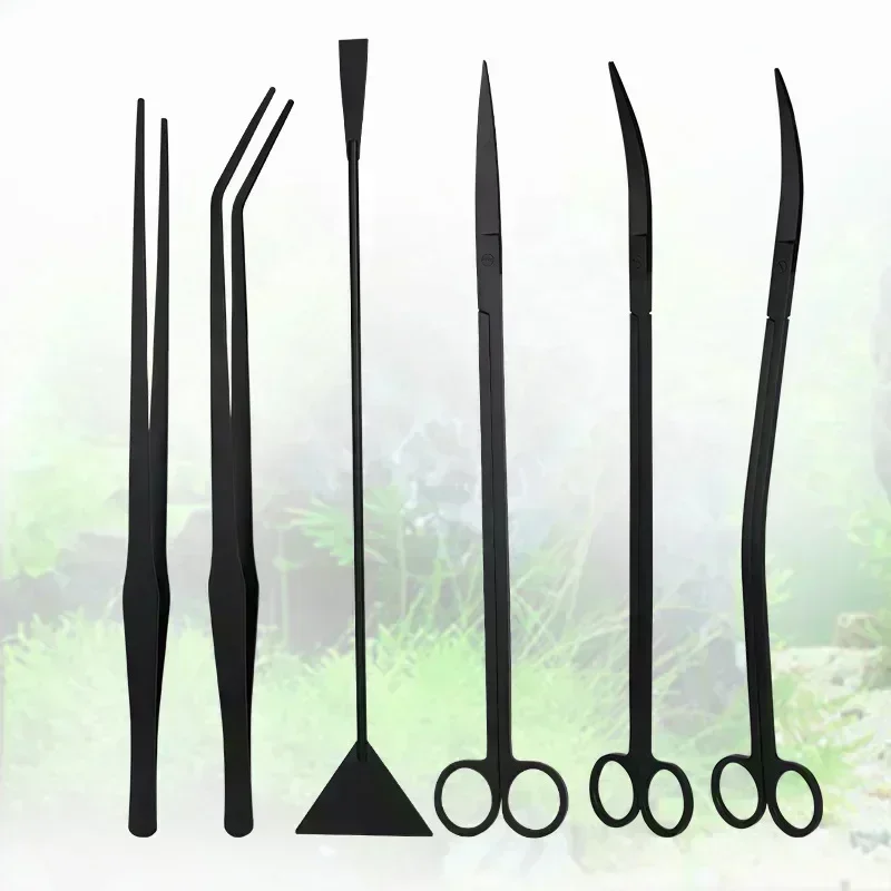 Planted Aquarium Maintenance Kit - 35cm 길이 대형 물 잔디 트리머