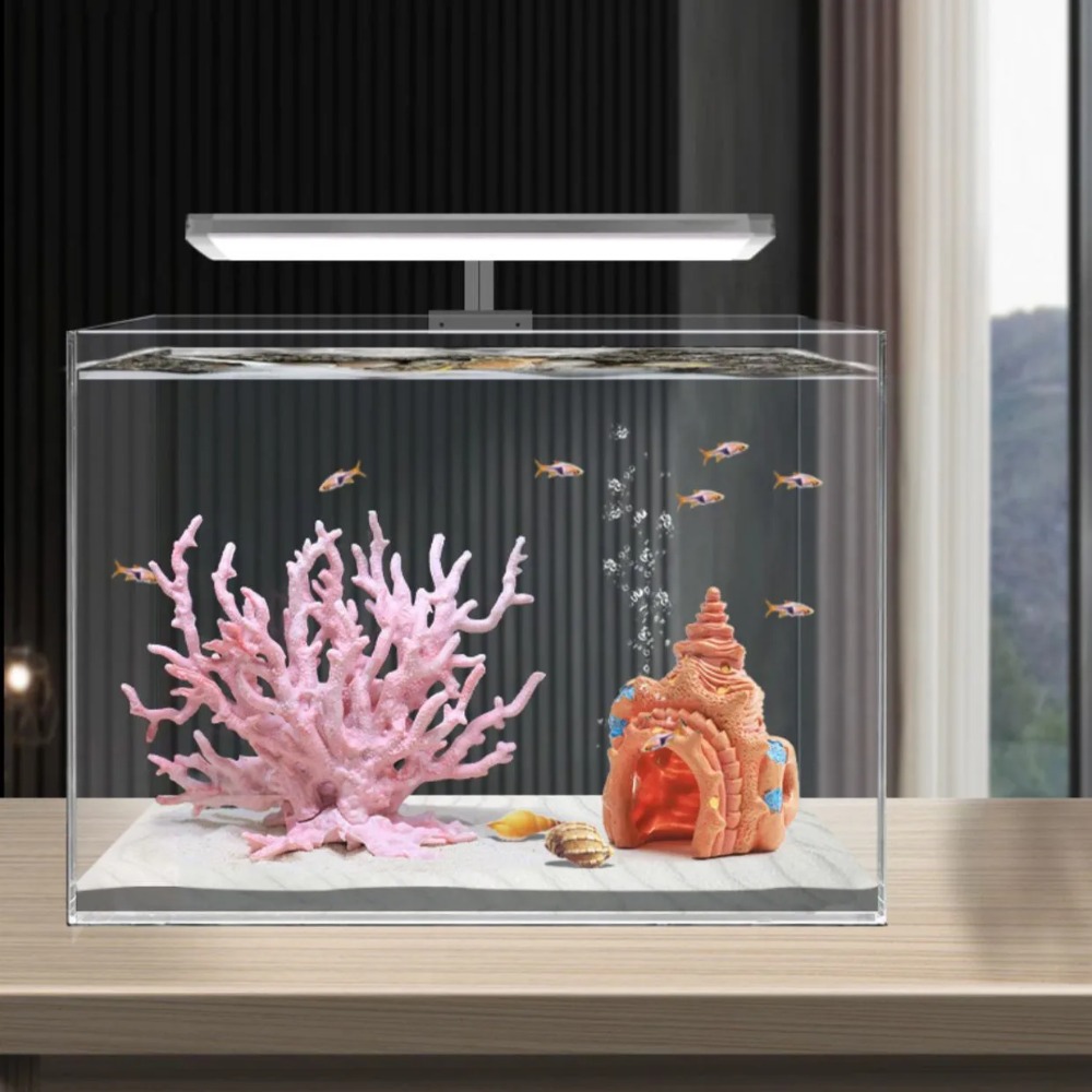 Planted Aquarium Hard Water - 물고기 탱크 Aquascape 시뮬레이션 산호 수생