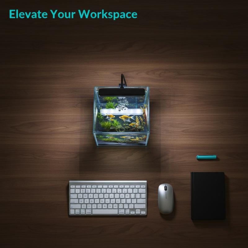Aquarium For Planted Tank - USB 수족관 클립 조명, 가정 사무실