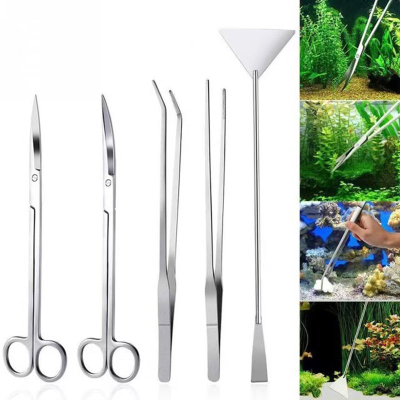 전문 수족관 관리 도구 키트, 어항 청소용 핀셋, 가위 - Planted Aquarium Maintenance Kit 리뷰 및 가격