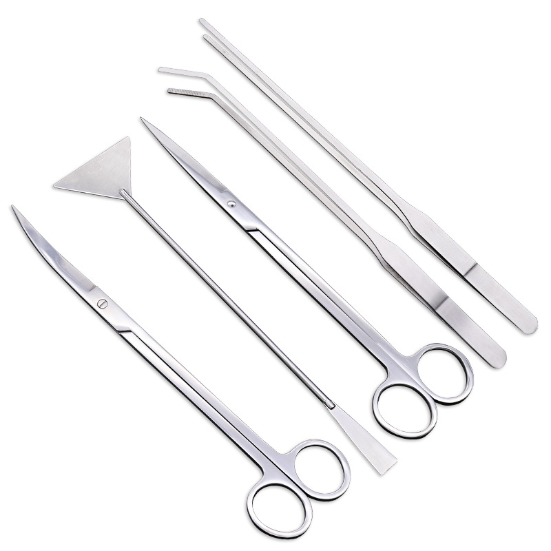 수족관 가위 도구 세트 웨이브 가위 족집게 식물 잔디  - Planted Aquarium Maintenance Kit 리뷰 및 가격