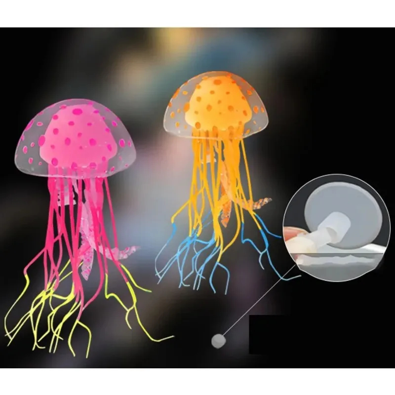 인공 수영 발광 해파리 아쿠아리움 장식 어항 수중 식물 - Aquarium Plant Live 리뷰 및 가격