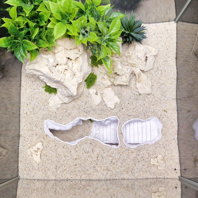 3D 프린팅 어항 동굴, 인공 로마 기둥 모양 물고기  - Aquarium Plant Live 리뷰 및 가격
