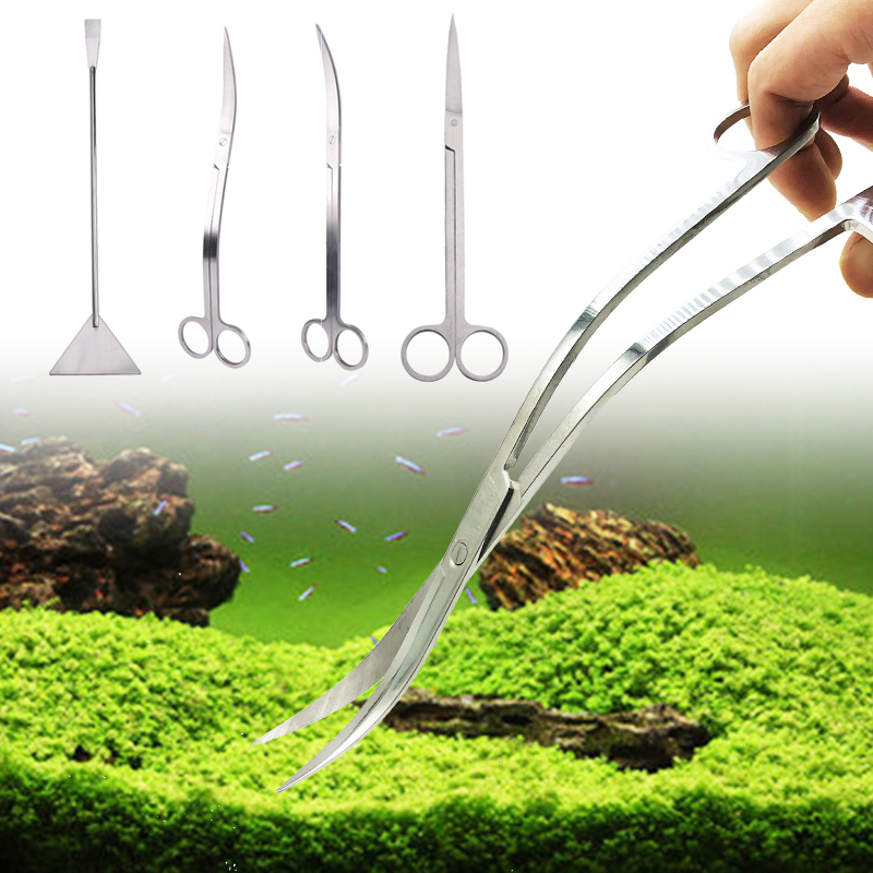 수족관 액세서리 하드 스테인레스 스틸 수족관 도구 가위 - Planted Aquarium Maintenance Kit 리뷰 및 가격