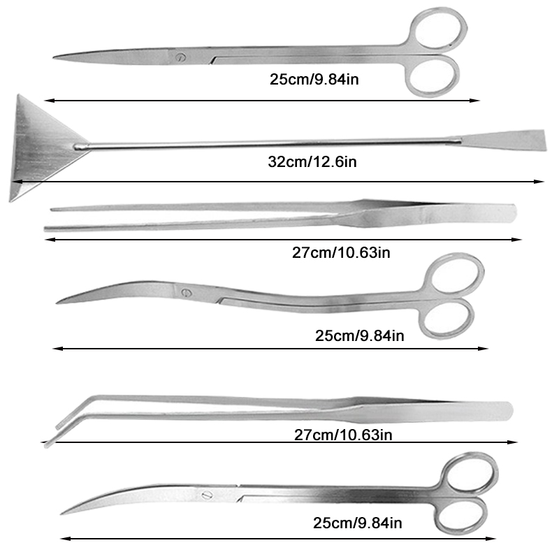수족관 가위 핀셋 도구 어항 식물 웨이브 가위 수초 스 - Planted Aquarium Maintenance Kit 리뷰 및 가격