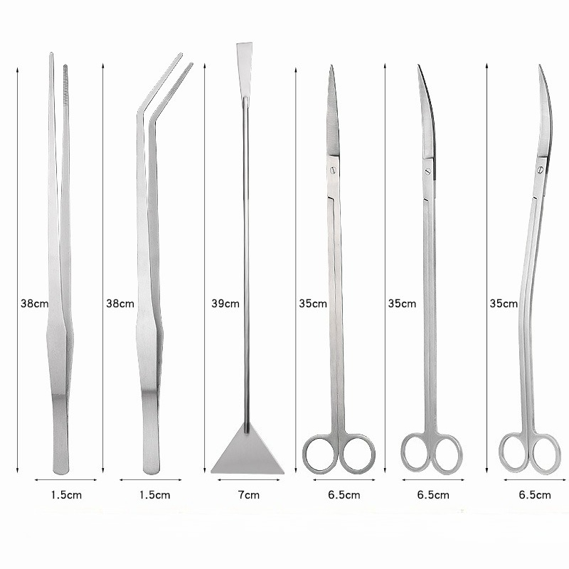35cm/38cm 확장 수생 식물 도구 세트 Aquas - Planted Aquarium Maintenance Kit 리뷰 및 가격