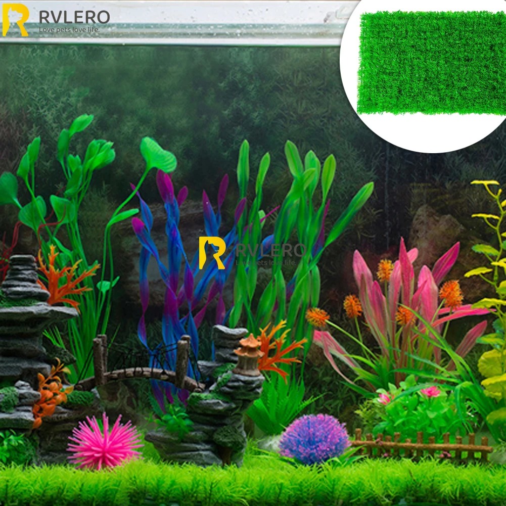 인공 잔디 잔디 수족관 어항 장식, 부드러운 고밀도 접 - Aquarium Plant Live 리뷰 및 가격