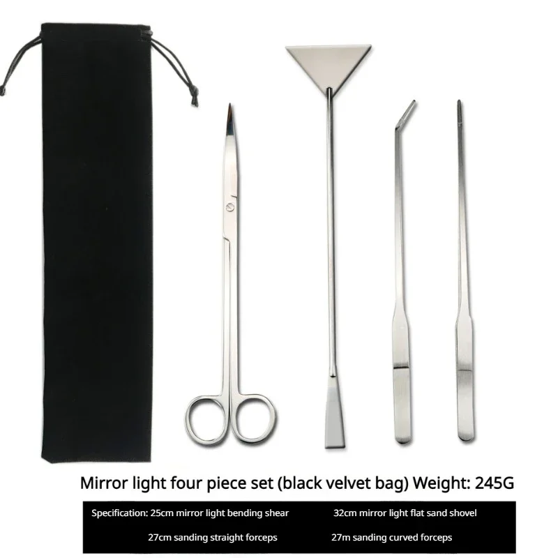 물 잔디 가위 세트 4 조각 물고기 탱크 청소 도구 스 - Planted Aquarium Maintenance Kit 리뷰 및 가격